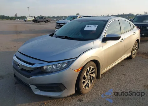 2018 Honda Civic Ex from USA, damaged, VIN 19XFC2F71JE031803